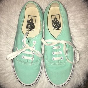 Teal Vans